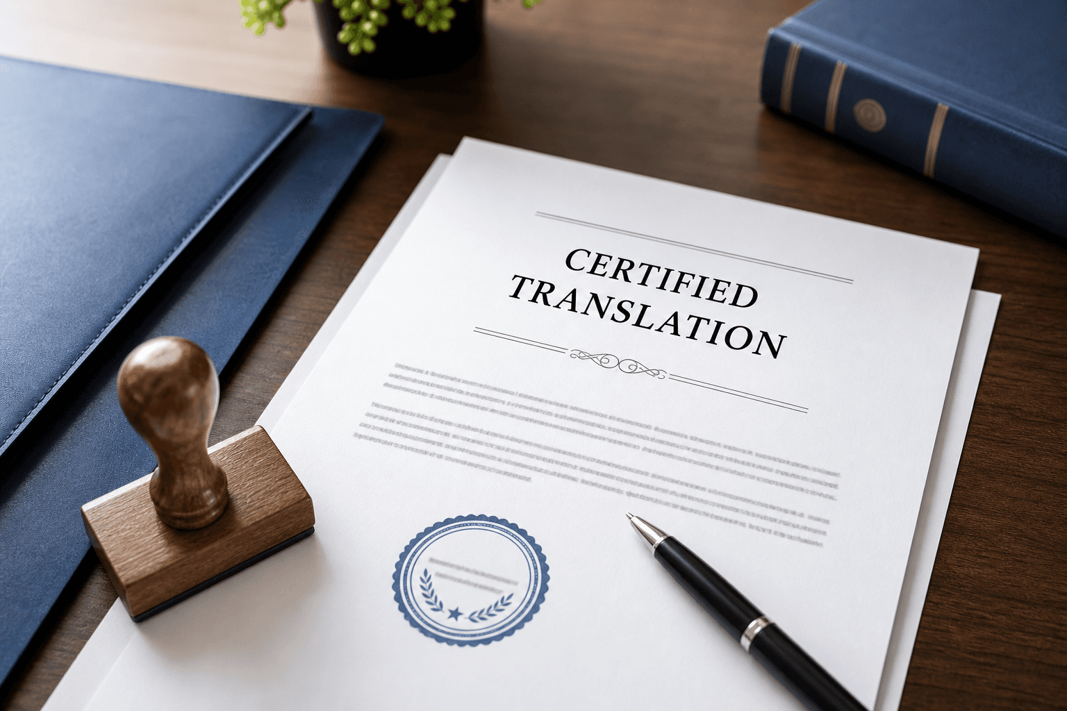 Как заказать certified translation