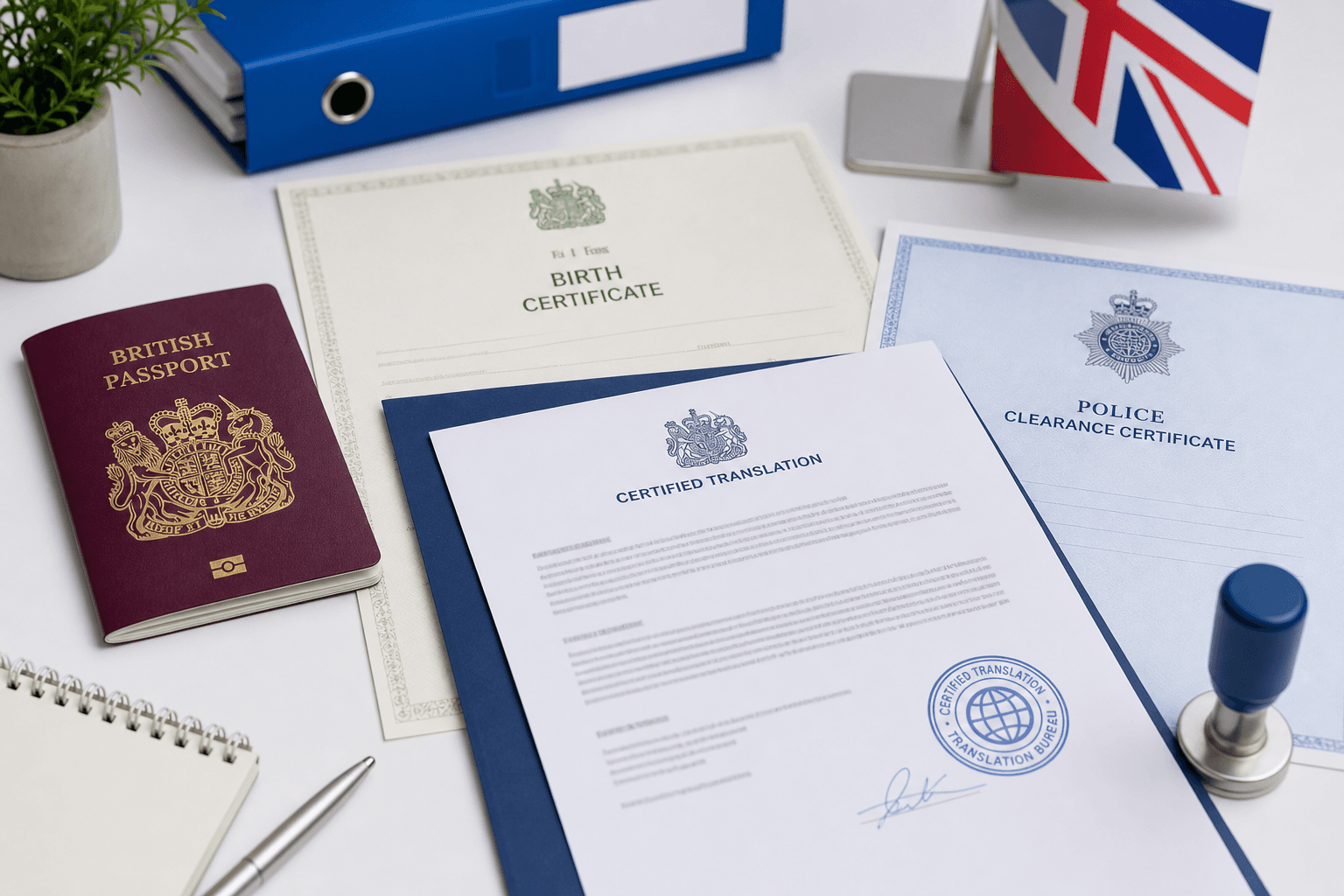 Перевод документов для визы UK (UKVI)