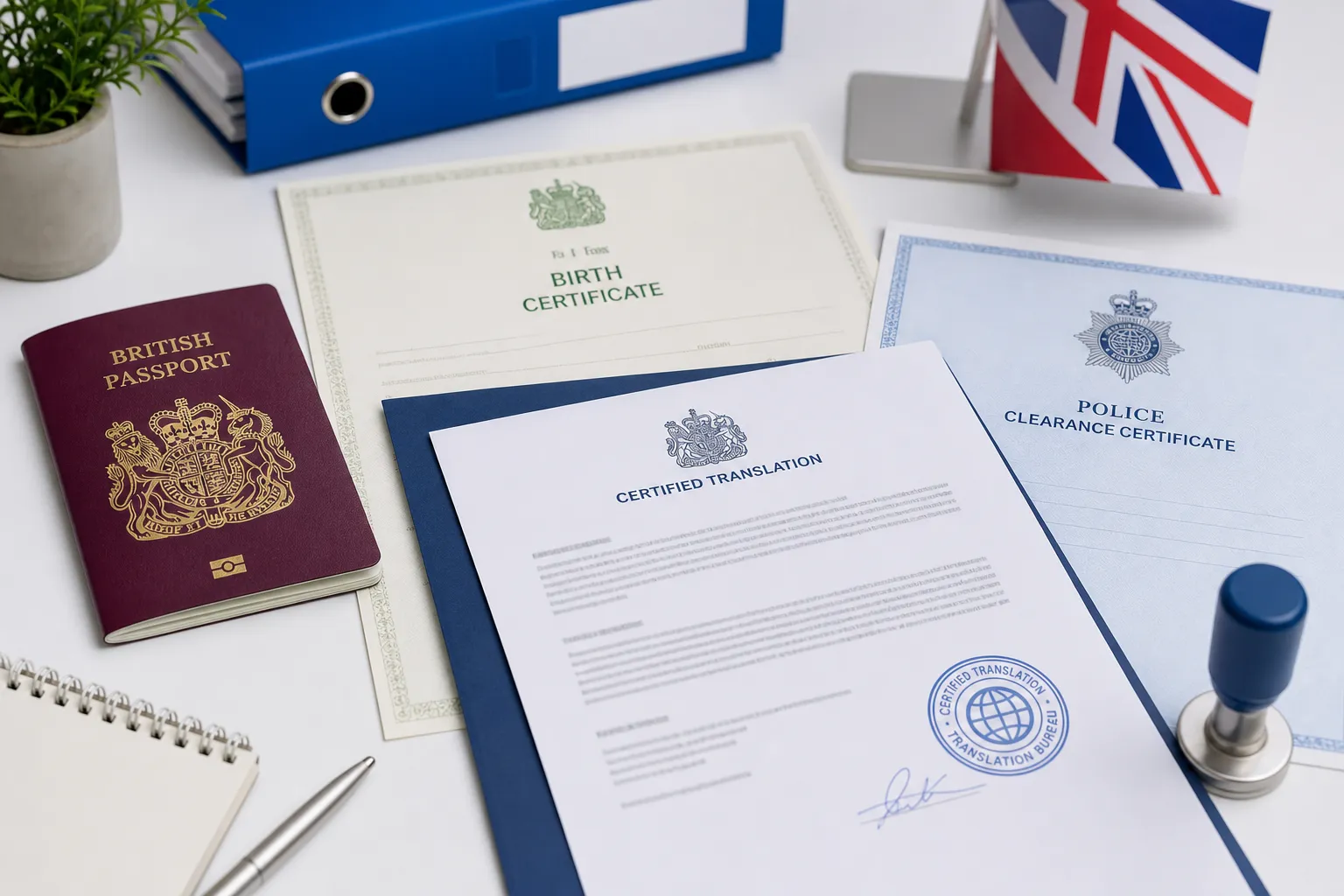 Перевод документов для визы UK (UKVI)
