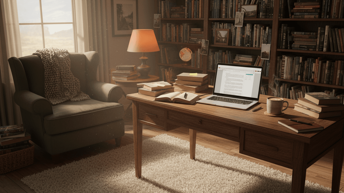 Профессиональный переводчик за работой