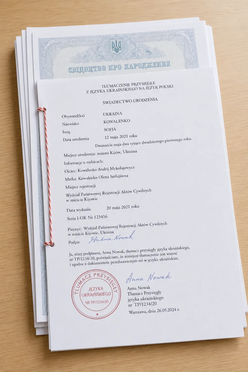Why people order a Ukrainian-to-Polish sworn translation from LEGIX